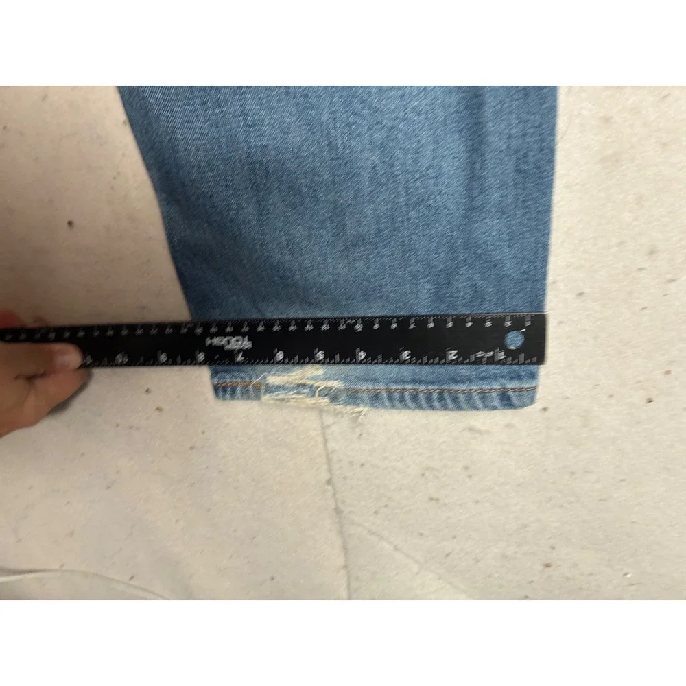 Levis 505 Regular Fit Straight Leg‎ Mens Jeans Medium Wash Blue 36x30